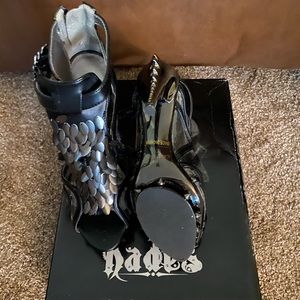 Hades spiked heels